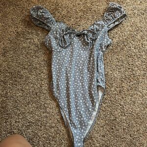 Blueish Grey size small bodysuit